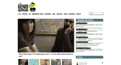 Desktop Screenshot of elgenioequivocado.com
